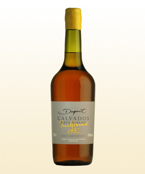 Calvados du Pays d´Auge 45/50 ans 空瓶