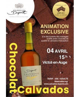 PÂQUES, CHOCOLATS ET CALVADOS